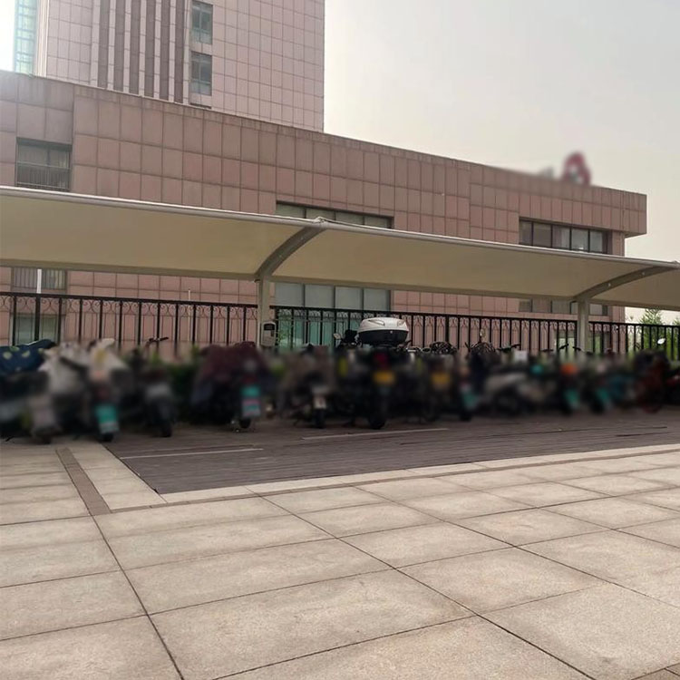 腾冲市膜结构电动车棚